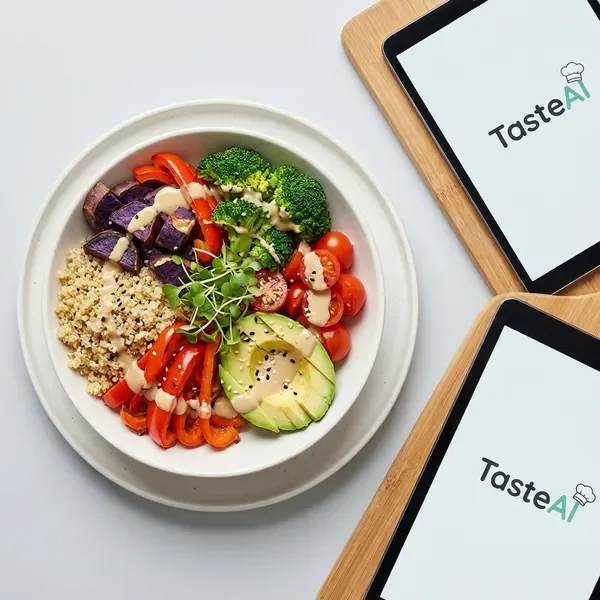 קערת בודהה צבעונית