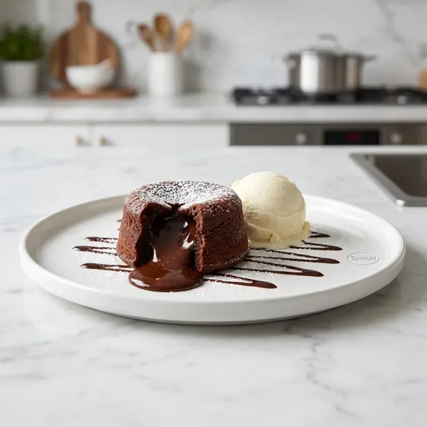 עוגת לבה שוקולד